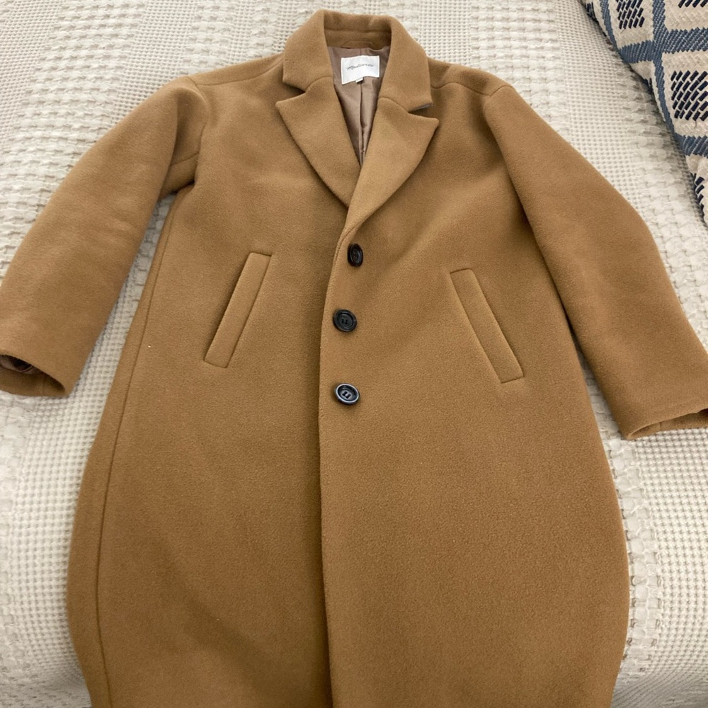 Madewell Wool Cocoon Coat, small